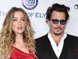 Los actores Amber Heard y Johnny Depp, en una imagen de 2016.
