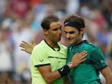 Nadal felicita a Federer