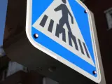 Señal de paso de peatones