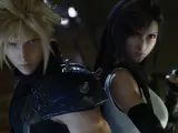 Cloud y Tifa en 'Final Fantasy VII Remake'.
