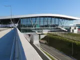 Imagen del aeropuerto de Santiago de Compostela.