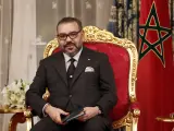 El rey Mohamed VI de Marruecos, en febrero de 2019.