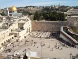 Zona del Muro de las lamentaciones en Jerusal&eacute;n.