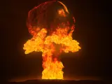 Explosión de una bomba nuclear.