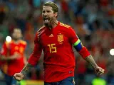 Este lunes deberían haberse reunido los internacionales españoles para los amistosos contra Alemania y Países Bajos, y Sergio Ramos lo ha recreado.