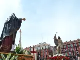 Imagen de archivo de una procesión de Semana Santa en Valladolid.