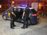 Dos agents de Policia Nacional a València