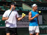 Carlos Moy&aacute; y Rafa Nadal