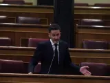 El diputado de Ciudadanos Edmundo Bal interviene desde su esca&ntilde;o en el Congreso.