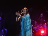 La cantante Estrella Morente en una actuación