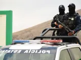 Policía estatal de Zacatecas, México.