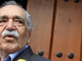 El escritor colombiano Gabriel García Márquez, Premio Nobel de Literatura