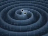 Onda gravitacional procedente de un agujero negro binario Onda gravitacional procedente de un agujero negro binario 23/6/2020
