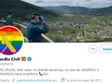 Imagen de la foto de perfil de la Guardia Civil en Twitter.