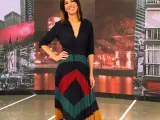 Mónica Sanz, copresentadora de 'Cuatro al día'.
