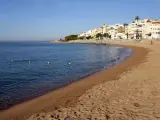 Playa de Sant Pol de Mar.