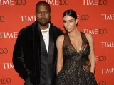 Kanye West y Kim Kardashian, en la la gala de 'las 100 personas más influyentes' de la revista 'Time', en Nueva York (EE UU), en 2015