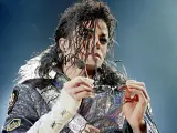 Michael Jackson en Lisboa, Portugal el 26 de septiembre de 1992 como parte de su gira internacional.Foto Constru-centro Wikimedia Commons