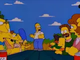 Homer Simpson arengando a que se vote 'No' a la 'Propuesta 24'