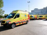Ambulancias del SAMU 061 en Mallorca