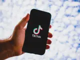 La aplicación TikTok, en un teléfono móvil.
