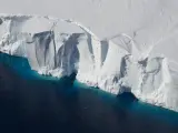 La plataforma de hielo Getz en la Antártida.