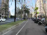 La Diagonal de Barcelona perderá un carril para coches para favorecer el paso del autobús