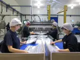 Trabajadores en una fábrica