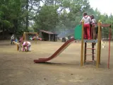 Niños jugando-infancia-parque