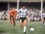 Maradona, durante el Mundial de México'86.