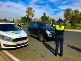 Controles de la Policía Local de Alcalá de Guadaíra