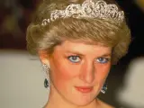 El eyeliner azul es uno de los elementos míticos de la princesa.