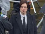 Robert Pattinson en el rodaje de 'The Batman'