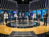 Debate electoral en RTVE de les principales fuerzas que se presentan a las elecciones al Parlament de Catalu&ntilde;a.