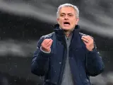 Jose Mourinho, durante un partido del Tottenham