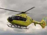 Archivo - Helicóptero medicalizado de Sacyl.