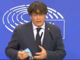 Puigdemont pide a la Euroc&aacute;mara no aceptar la &quot;presi&oacute;n espa&ntilde;ola&quot;