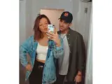 Zayra Gutiérrez posa con su novio, Miki, para Instagram.