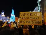 Imagen de archivo de la manifestación del 25-N en 2019 en Madrid.