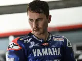 Jorge Lorenzo, durante sus últimos test con Yamaha