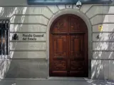Archivo - Entrada a la sede de la Fiscalía General del Estado, Madrid (España)