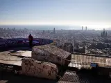 Vista de Barcelona desde los bunkers del Carmel.