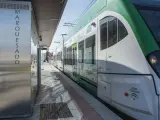 Archivo - Tren tranvía de la Bahía de Cádiz