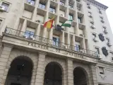Archivo - Fachada de la Audiencia Provincial de Sevilla.
