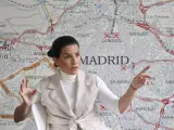 La candidata de Vox a la Presidencia de la Comunidad de Madrid, Roc&iacute;o Monasterio, en un momento de la entrevista con 20minutos.