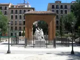 Monumento a Daoiz y Velarde, en la Plaza del 2 de Mayo de Madrid.