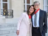 Bill Gates y Melinda Gates, en Par&iacute;s, Francia, en 2017.