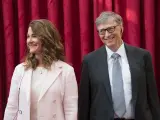 Bill Gates y Melinda Gates acuden juntos a un evento,