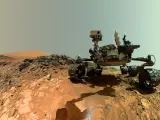 Una 'selfie' del rover Curiosity sobre la superficie marciana de agosto de 2019.