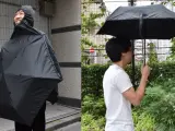 Este paraguas plegable nace para sobrevivir a las lluvias repentinas.